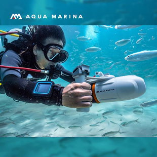 乐划水下推进器自由潜水浮潜手持助推器桨板二合一推动游泳助推器