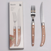 进口WMF牛排刀叉 福腾宝18 10不锈钢 德国原装 超锋利 轻松切牛排