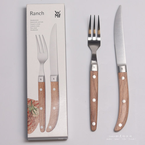 WMF牛排刀叉德国原装进口18-10