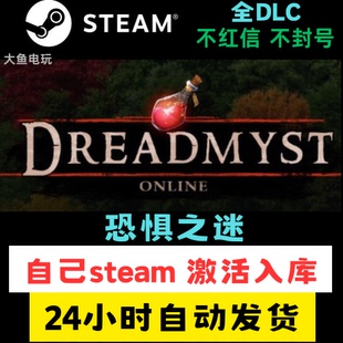 恐惧之迷dreadmyst游戏正版入库Steam自己账号激活下载锁区国际服