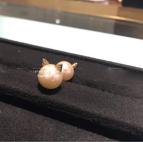 日本AHKAH小嶋阳菜 银镀金猫咪耳钉项链耳夹 猫头项链/耳钉