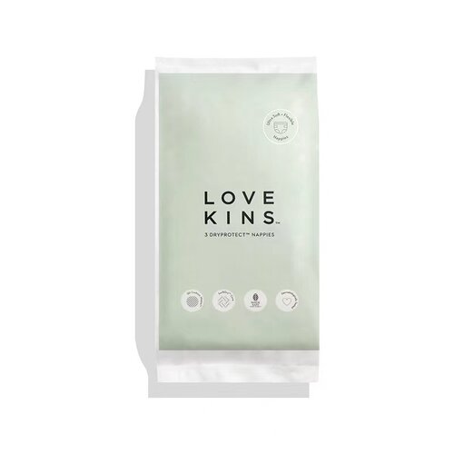 lovekins澳洲纸尿裤超薄透气新版