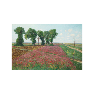 奥地利Theodor von Hormann 风景油画喷绘画芯打印油画布