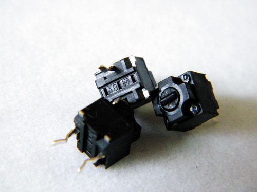 原装日本松下 方形 微动开关 罗技 微软 鼠标开关 IE4.0 暴雷鲨