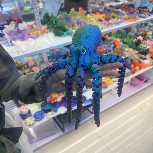 3D（超大章鱼颜色随机）（15元优先发货）