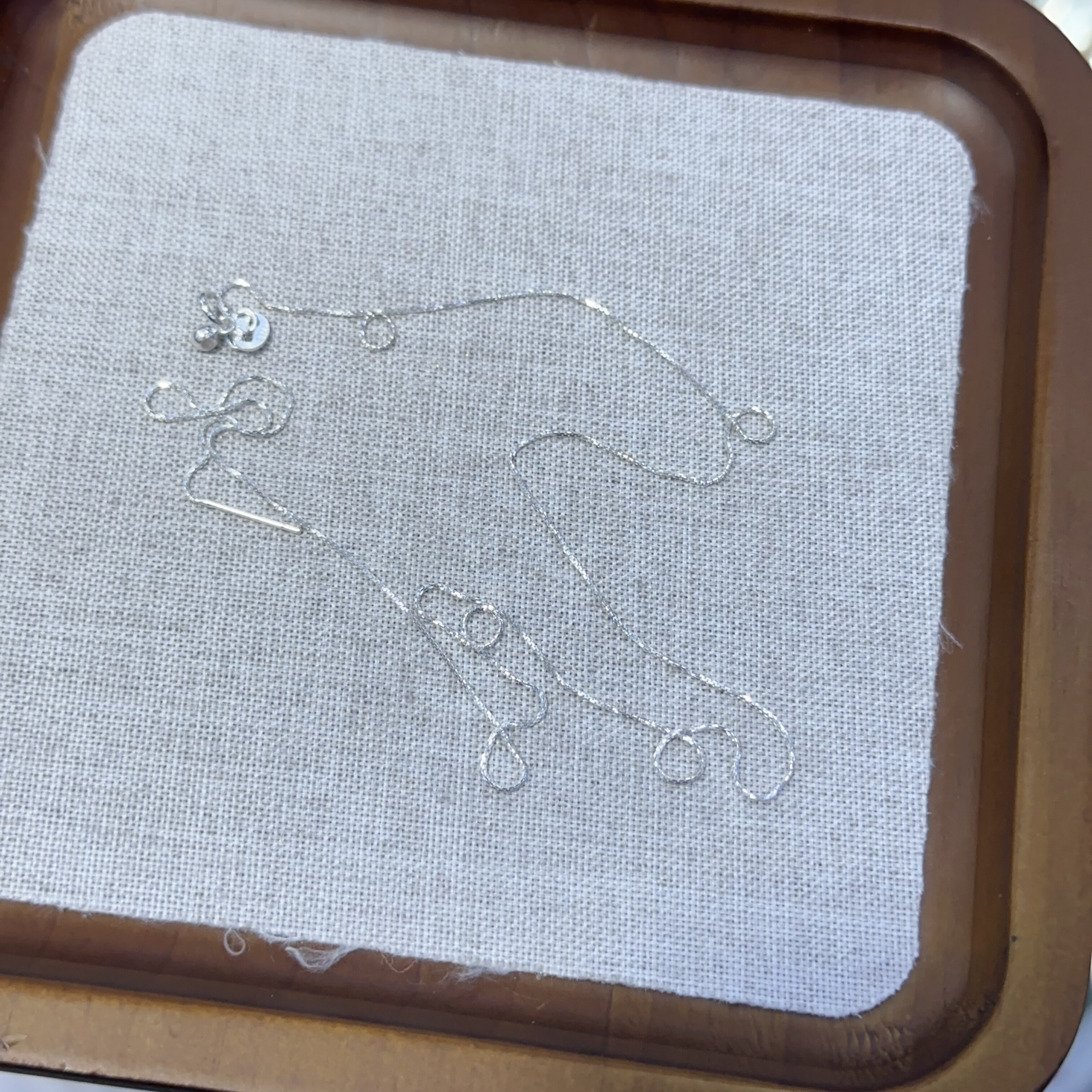 925银裸项链C2165（满15元优先发货）