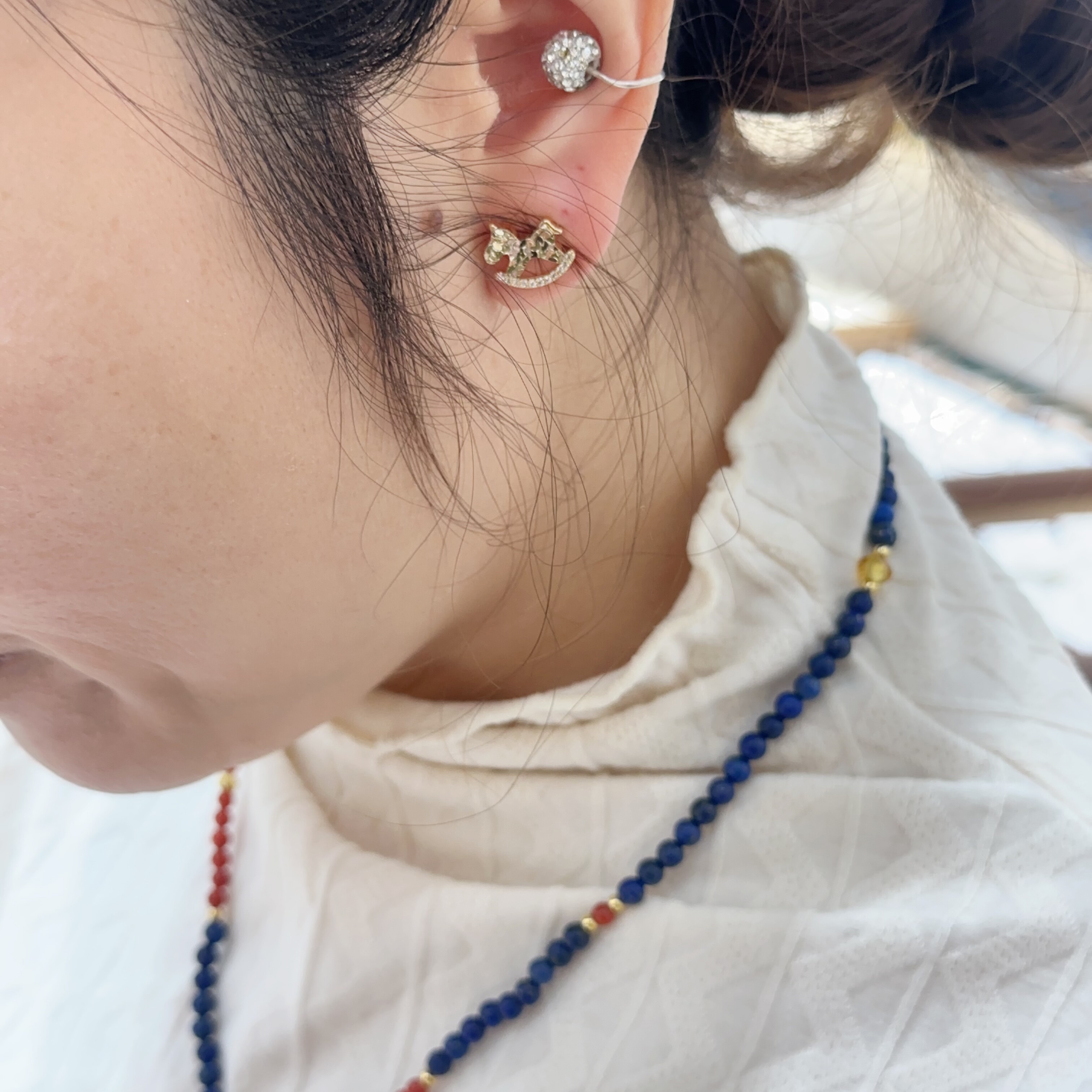 原创银针耳饰C2218（15元优先发货）