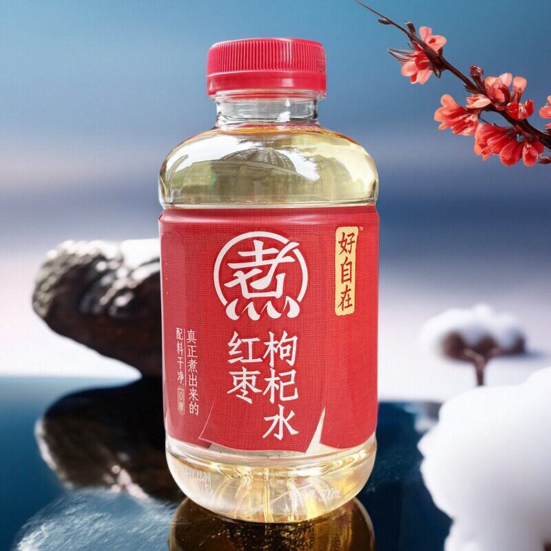 元气森林好自在500ml/瓶红枣枸杞水学生宿舍饮料健身运动饮品爬山