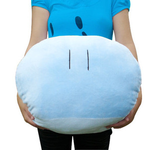 团子抱枕 CLANNAD抱枕 团子大家族抱枕 大号抱枕40CM----蓝色