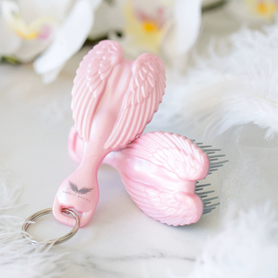 英国Tangle Angel天使梳迷你刘海梳随身梳钥匙扣/包挂坠便携梳