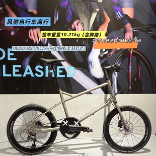10速 油碟 SILVEROCK 单盘 钢架 20寸自行车 小轮瓜车 DEWY 平把