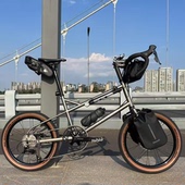 DEWY小轮公路瓜车组装 451 改装 定制20寸 406 整车个性 SILVEROCK