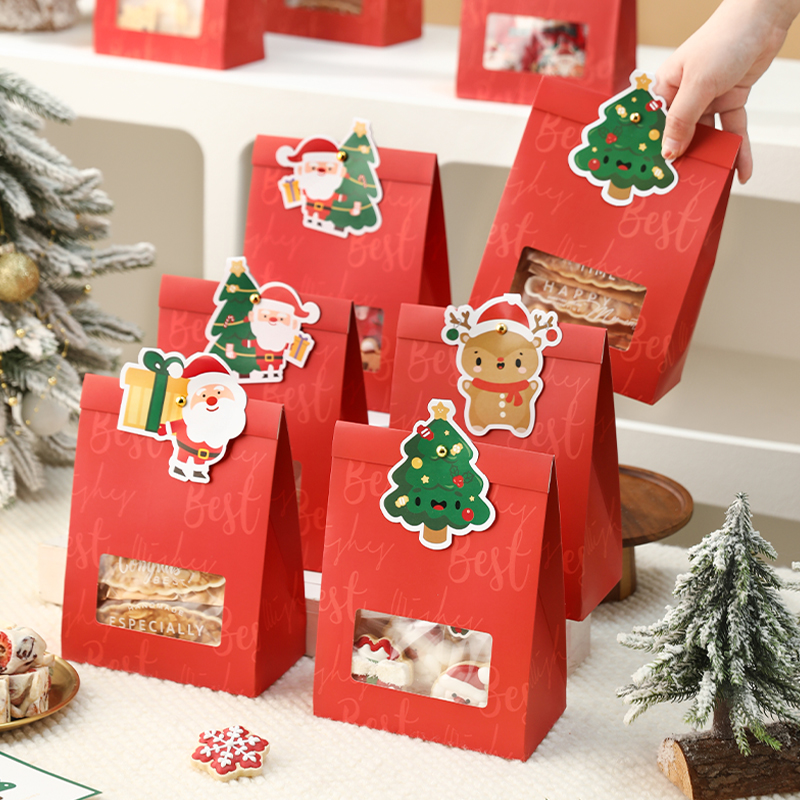 圣诞节曲奇饼干包装袋