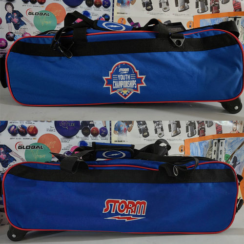 风暴锦标赛款式保龄球三球包