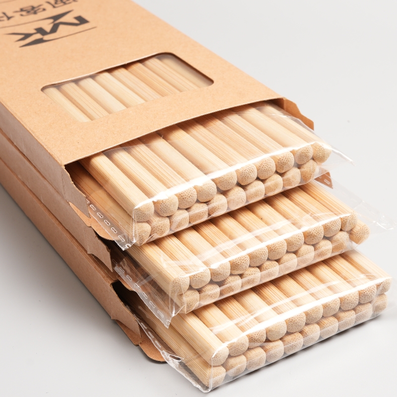 高端楠竹筷子家用新款一人一筷天然竹质筷正品闽客仔无漆无蜡