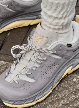 HOKA ONE ONE Tor Ultra托亚灰紫色户外运动休闲鞋1130310-OKP