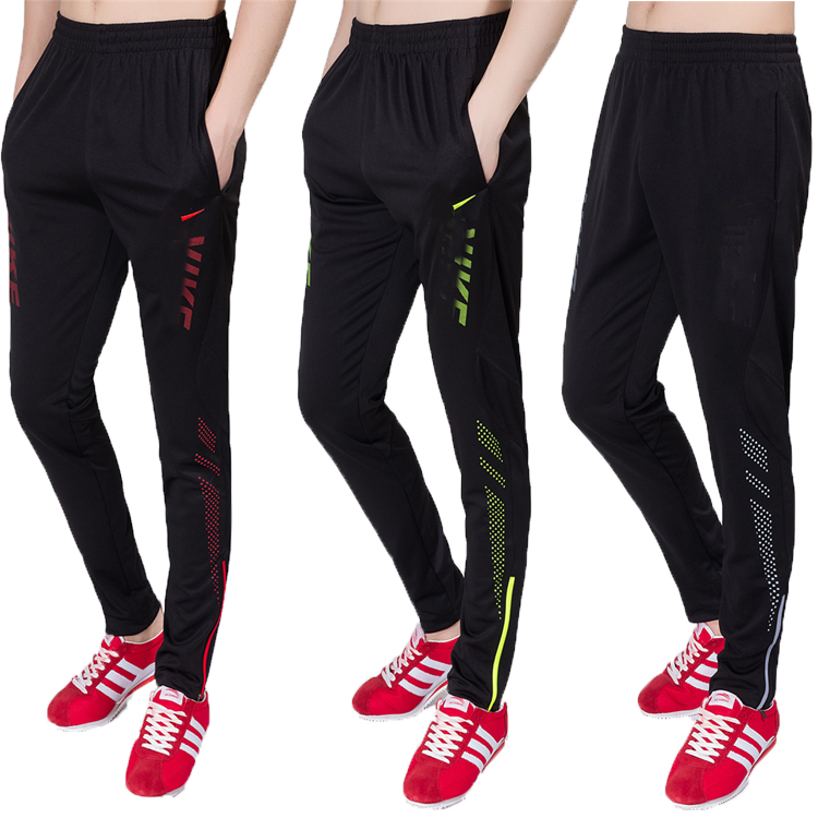 收小腿足球裤训练裤弹力骑行跑步健身裤修身显瘦运动裤男长裤薄在类目 运动服/休闲服装, 运动裤, 运动长裤中 - 来自Buy2taobao.com提供专业的淘宝代购服务