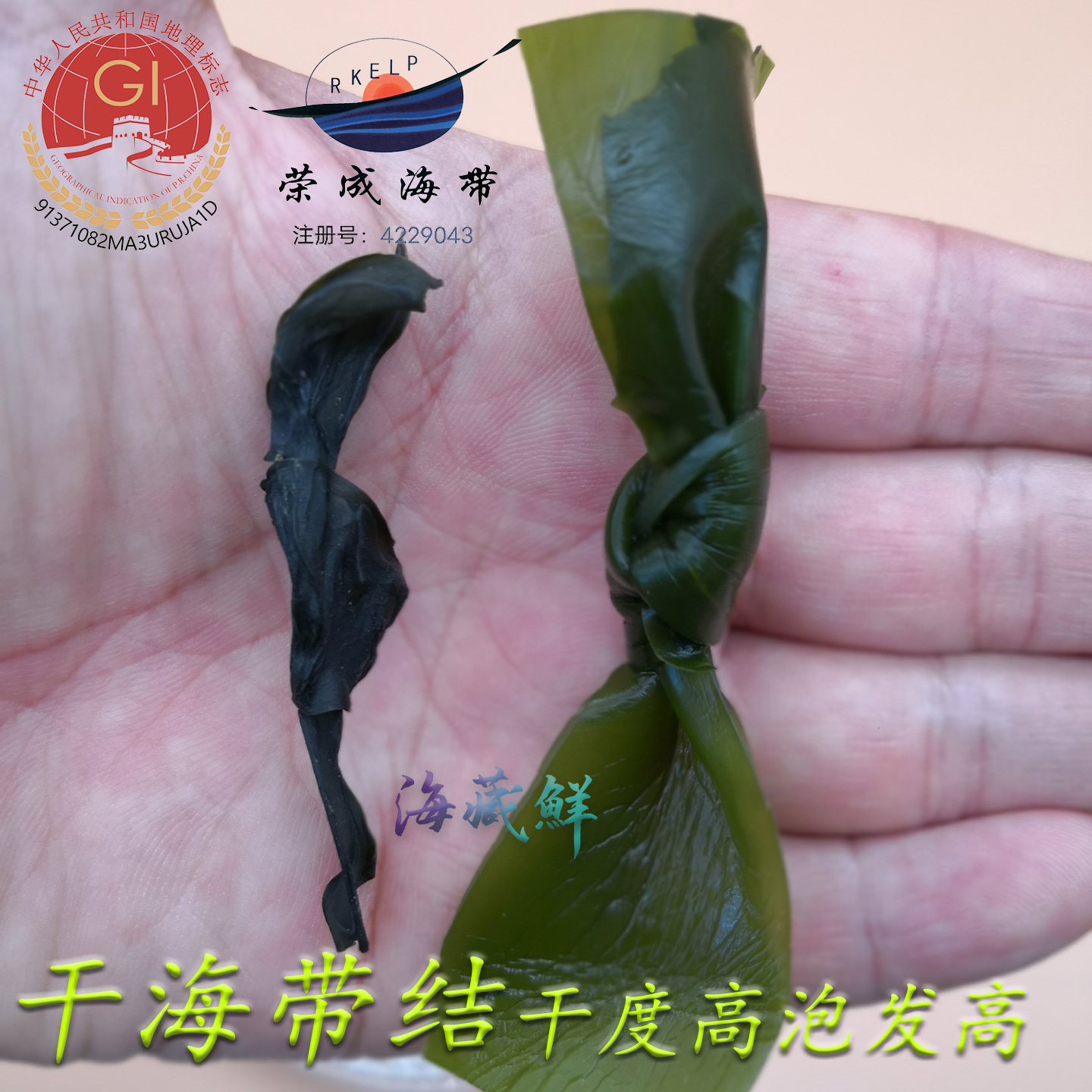 干货海带结商用海带扣火锅麻辣烫