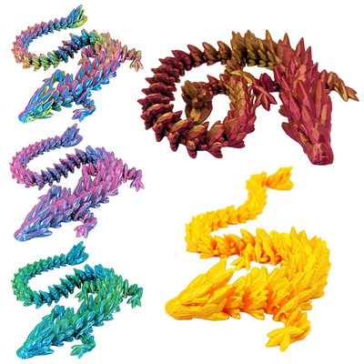 3D打印龙玩具套装龙蛋龙形惊喜礼物创意手办摆件KA0784