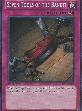 游戏王 美版 正版 - 盗贼的七道具 Seven Tools of the/银碎/LCYW