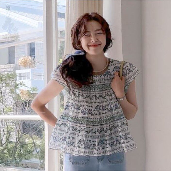 My girl夏季新款韩国代购流行时尚百搭简单甜美可爱淑女气质衬衫