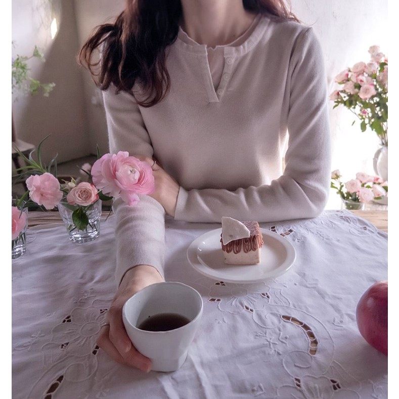 My girl冬季新款韩国代购流行时尚舒适简单百搭甜美淑女气质T恤