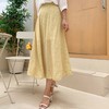 2019 summer new pattern Women's wear the republic of korea Official website quality goods Agency purchase 22xx Ethnic style flowers and plants Clear lady longuette