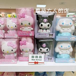 现货！日本带回三丽鸥Kitty美乐蒂库洛米人偶造型笔筒