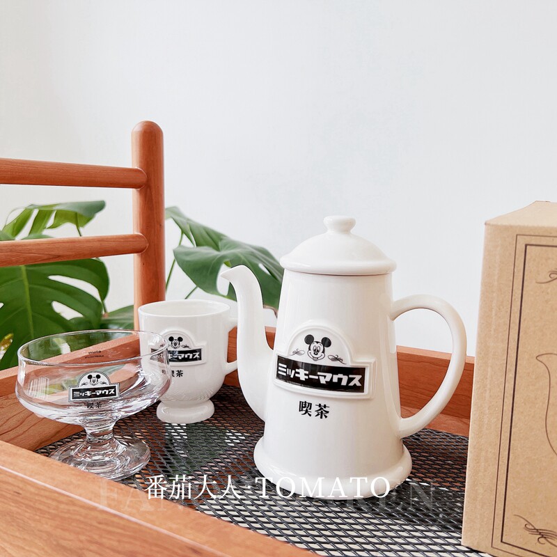 复古茶具茶壶水杯甜品杯