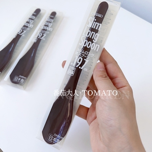 现货!日本制skater简约长柄树脂搅拌勺 勺子一把