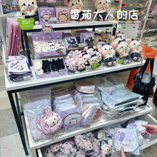 现货！日本sanx轻松熊小恶魔熊妹系列束口袋收纳包抽绳袋毛绒公仔