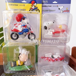 现货日本带回史努比新款可爱摆件 模型玩具动漫周边