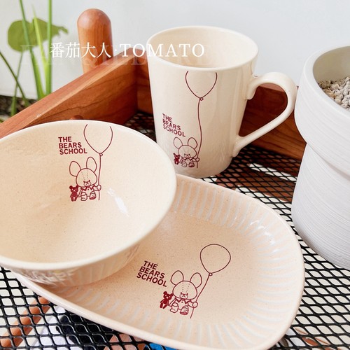 玩儿气球系列日式陶瓷碗