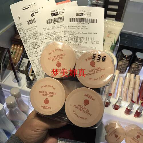 思亲肤SKINFOOD水蜜桃散粉