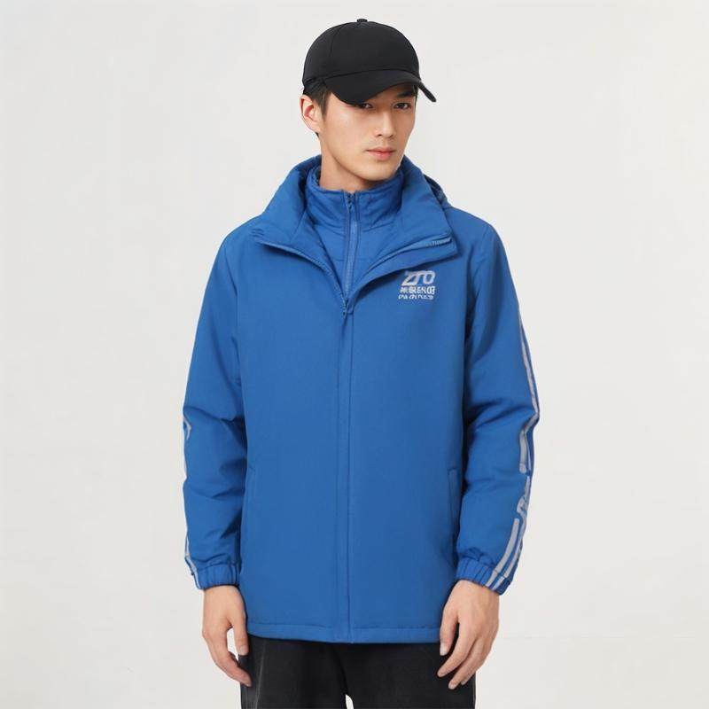 中通快递工作服 外套冬装二合一马甲可拆帽子 快运中通物流工作服