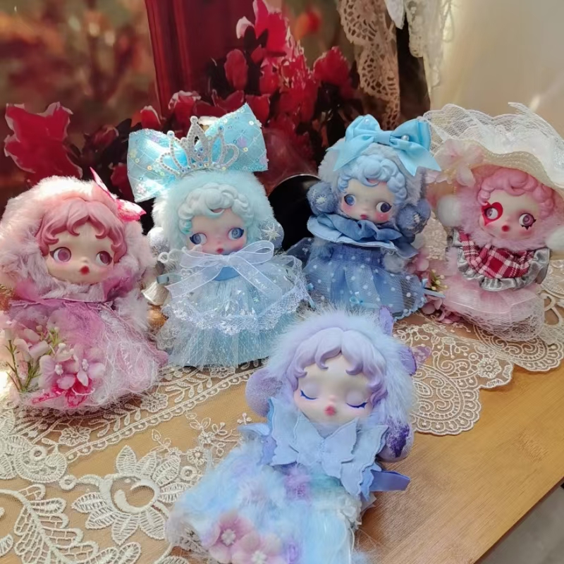sp娃衣光织园SKULLPANDA二代10cm冬日乐章服装搪胶玩偶衣服着替