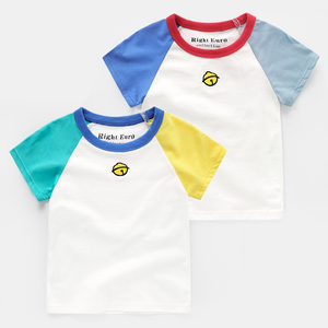 夏季儿童纯棉短袖T恤