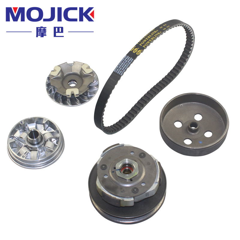 摩巴摩托车离合器适用豪爵蓝金红