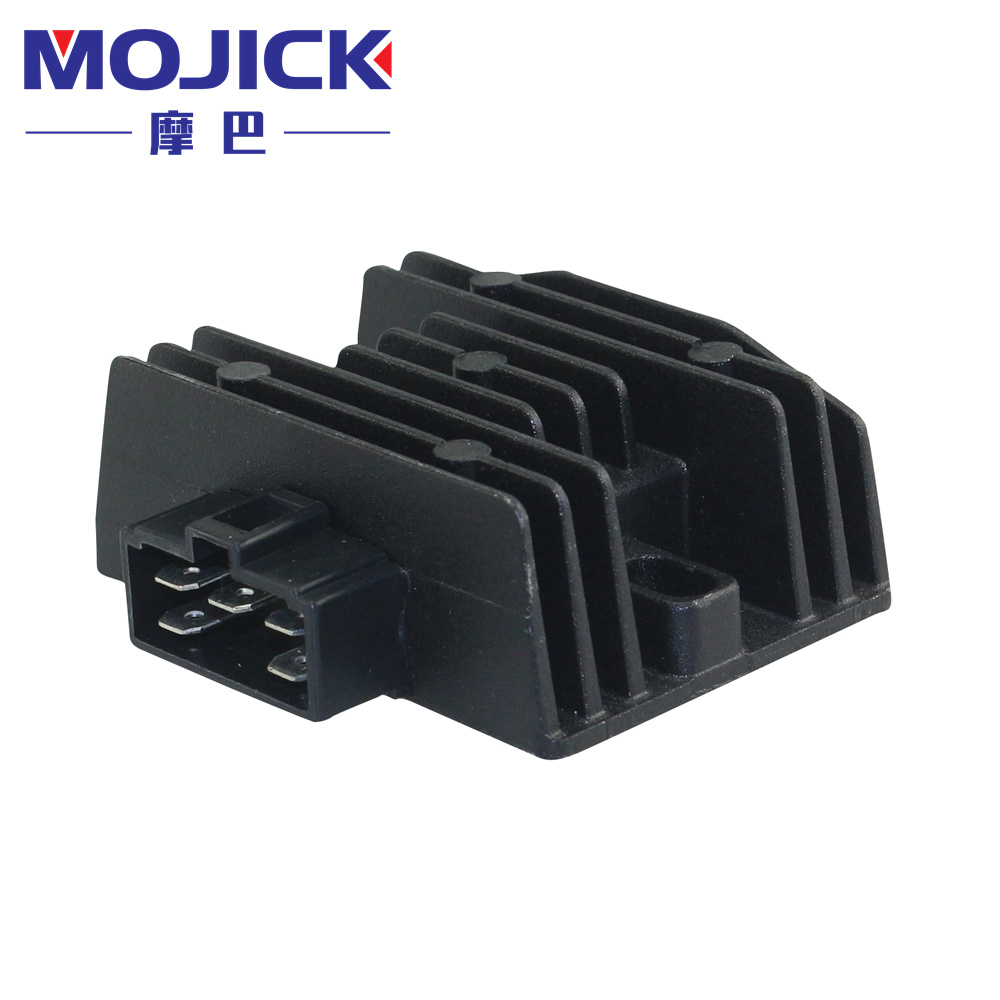 适用豪爵鹰钻HJ125T-10G/10E踏板车稳压整流器电压稳定器充电器