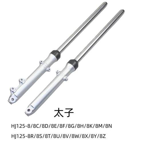 适用豪爵太子HJ125-8C/8E/F/G/K/M/N/8S/R/Y/Z前减震前避震器前叉