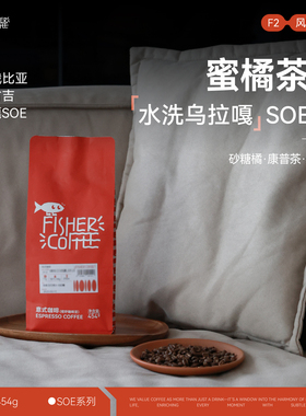 FISHER啡舍SOE意式咖啡豆F2蜜橘茶·埃塞俄比亚古吉乌拉嘎水洗