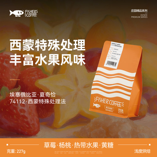 埃塞西蒙特殊处理手冲咖啡豆