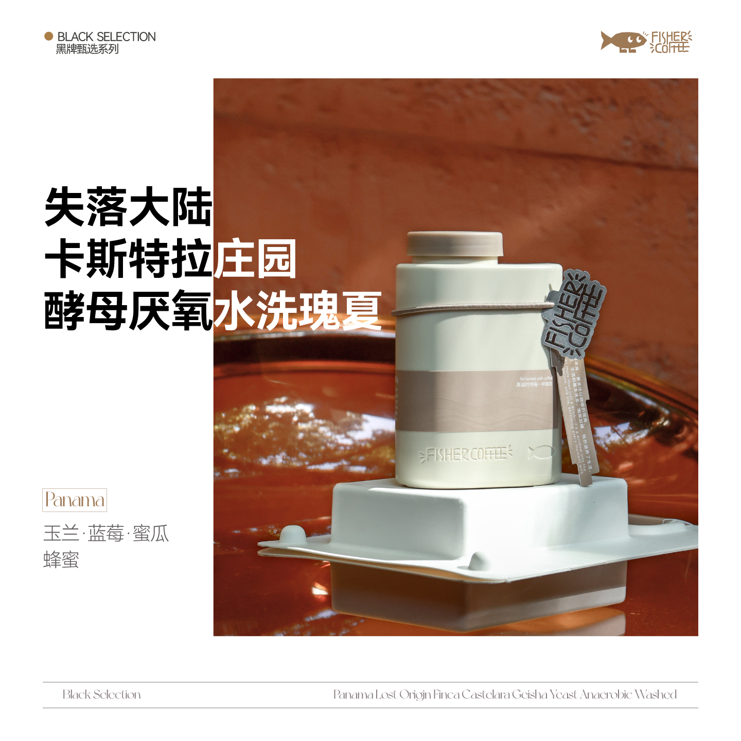 巴拿马失落大陆瑰夏手冲咖啡豆