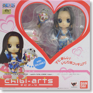 万代海贼王chibi蓝衣女帝Q版手办