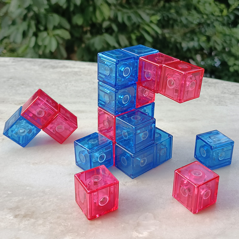 透明六面磁性方块正方体