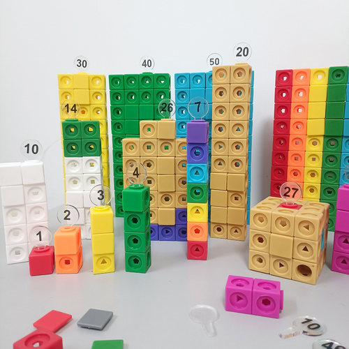用于数字积木动画套装贴纸数字牌