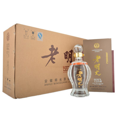 明光43度整箱鉴赏450ML*4度