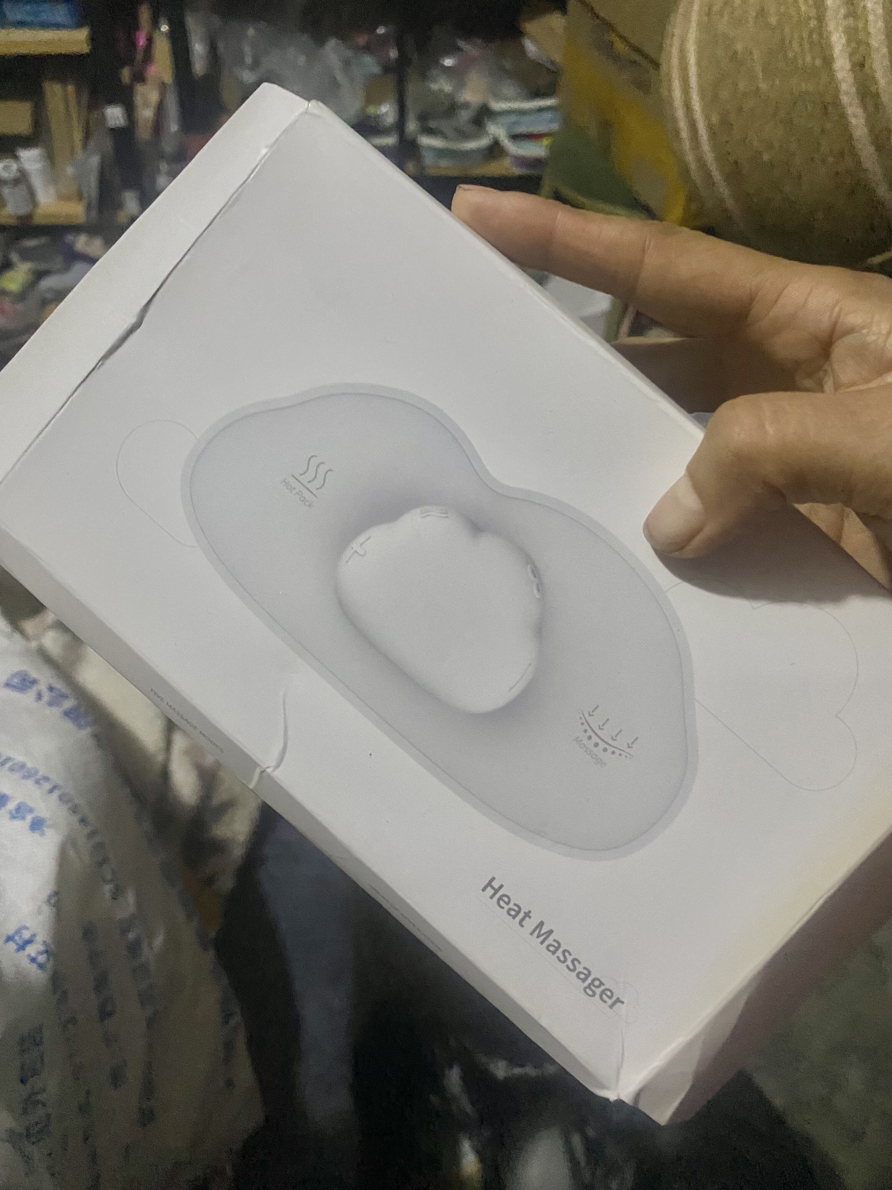 乳房暖宫按摩仪电加热腰带缓解宫寒暖肚子生理期肚子痛经期礼物女