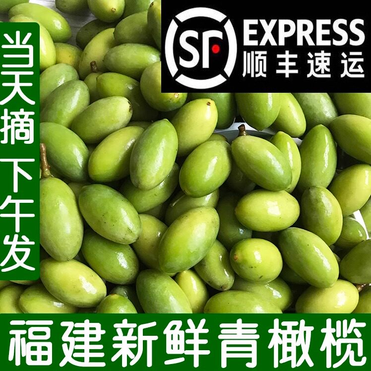 26新鲜橄榄檀香青橄榄果水果生青果孕妇煲汤福建青橄榄二号福州