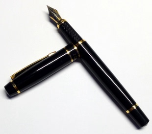 英雄7032钢笔7天包退终身保阳光手工定制打磨笔尖牛角尖书法